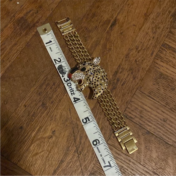 Jlo Leopard Cover Case Watch with Swarovski crystals - Picture 6 of 8